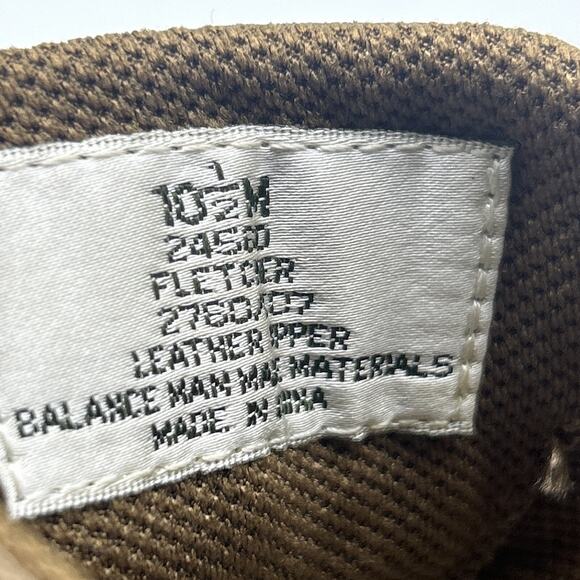 RJ Colt Fletcher Cap Toe Oxford Men\'s Brown Nubuck Leather Lace Shoes Sz US 10.5 main image 10